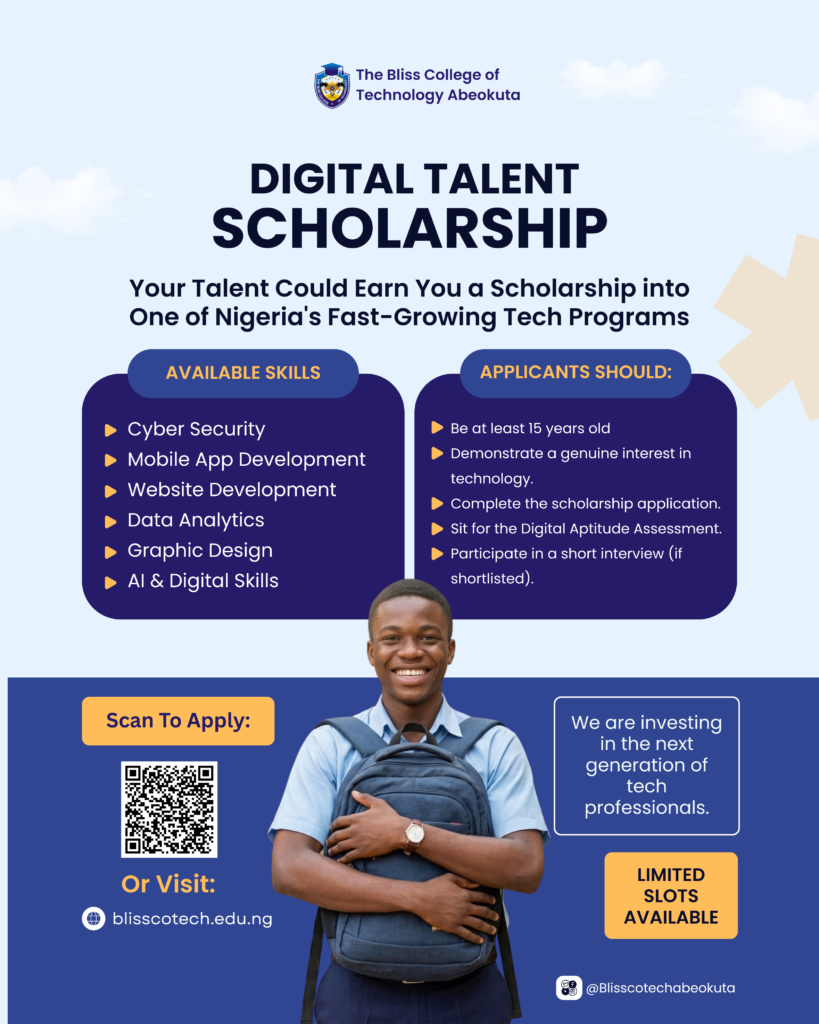 scholarship flyer